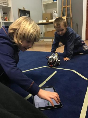 Nauka programowania robota Lego Mindstorms